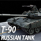 Tank T-90 - 3DOcean Item for Sale