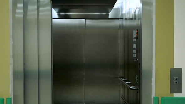 Closing Elevator Door