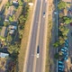 Aerial View Of African Infrastructure   Zambian Highway - VideoHive Item for Sale
