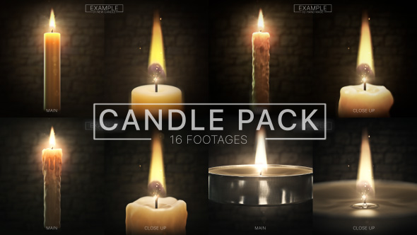 3D Candles Pack alt
