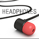 headphones - 3DOcean Item for Sale