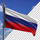 Flag Mast Modern Russia - VideoHive Item for Sale