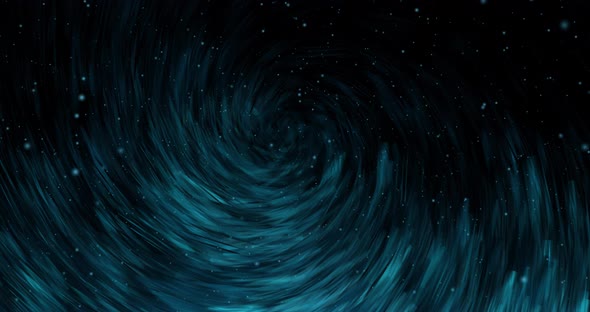 Abstract dark blue twisted background animation