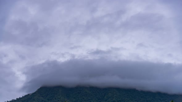 4k Time-lapse, View of Colorful dramatic sky sunset or sunrise alt