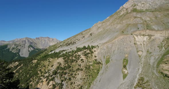 The Izoard pass, the Casse deserte, Queyras range, Hautes Alpes, France