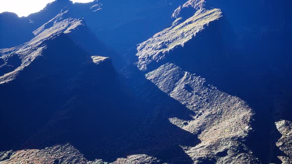 Aerial Rocky Mountains Landscape Panorama