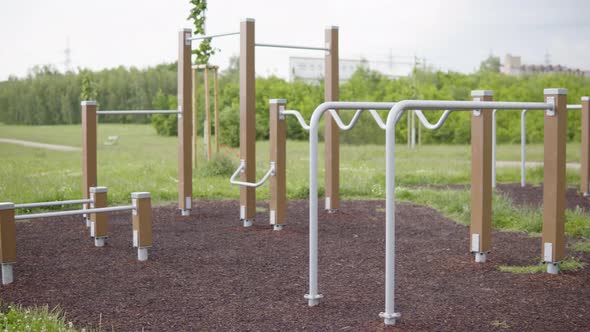 An Outdoor Gym in a Park