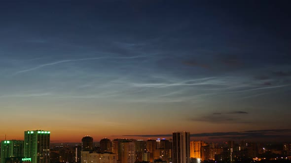 Silver Clouds From the Stratosphere