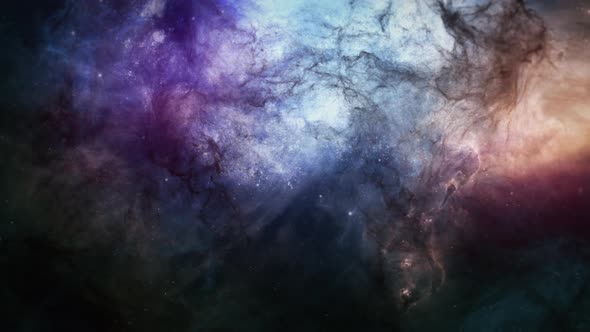 Nebula Soft Clouds Loop 4K alt