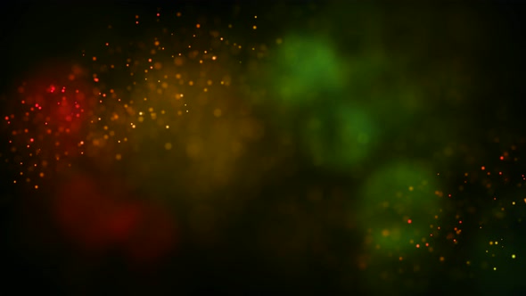 Color bokeh particles glitter awards dust