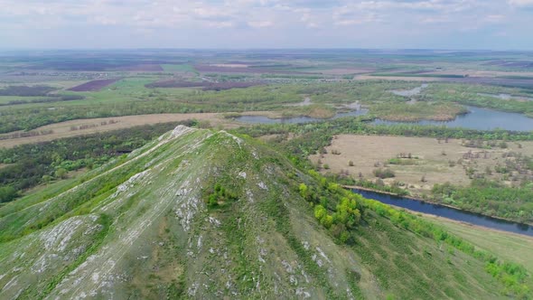 Aerial Video of the Lonely Hill Yuraktau