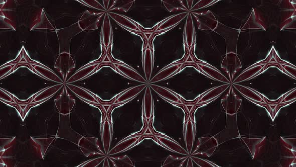 Abstract Red Kaleido