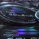 Solana Crypto Currency Finance Coins Background With Shallow Depth of Field 01 - VideoHive Item for Sale