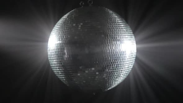 Disco Ball on Dark Backround