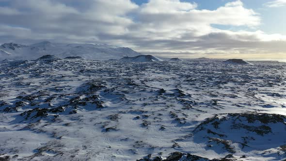 STUNNING Aerial Footage of Iceland's Rugged Terrain in Winter