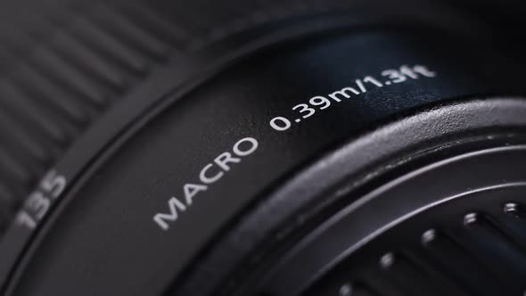 DSLR Camera Zoom Lens Close Up 4