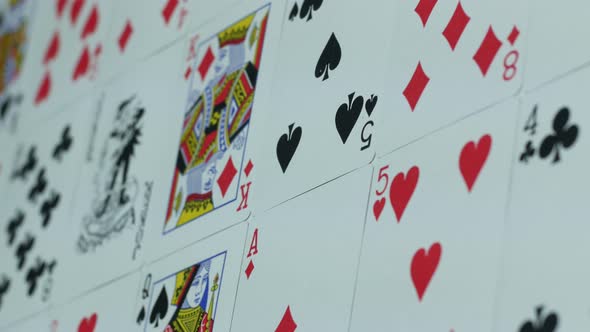 Modern Deck Of Cards For Playing Poker