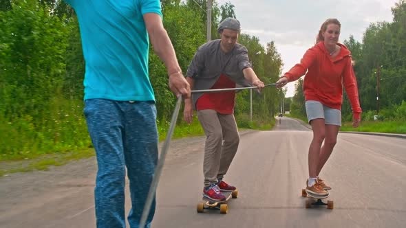 Longboarding Together