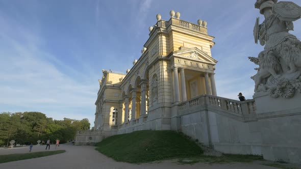 Gloriette monument in Vienna