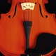 Violin on a Dark Background  Video to Advertise Violin Courses - VideoHive Item for Sale