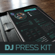 DJ Resume Press Kit - GraphicRiver Item for Sale