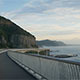 Sports Car Driving across along Sea Cliff Bridge - VideoHive Item for Sale