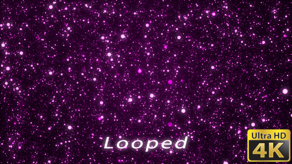 Purple Particles Falling Background alt