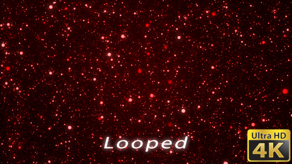 Red Particles Falling Background alt