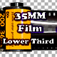 35 Mm Color Print Film Lower Third - VideoHive Item for Sale