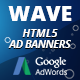 HTML5 Animated Banner Templates | «WAVE banner»  | Edge Animate - CodeCanyon Item for Sale
