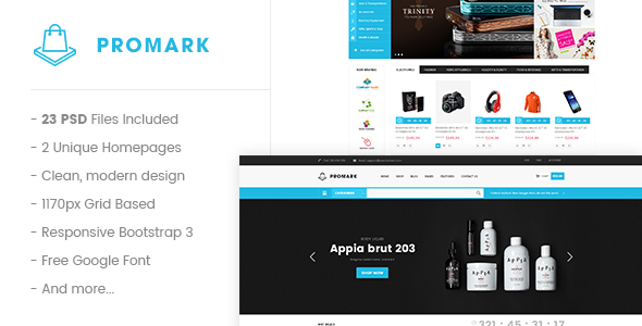 Promark - Multi-Purpose eCommerce PSD Template