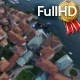 Flying Around the Chapel in a Small Italian Town - VideoHive Item for Sale