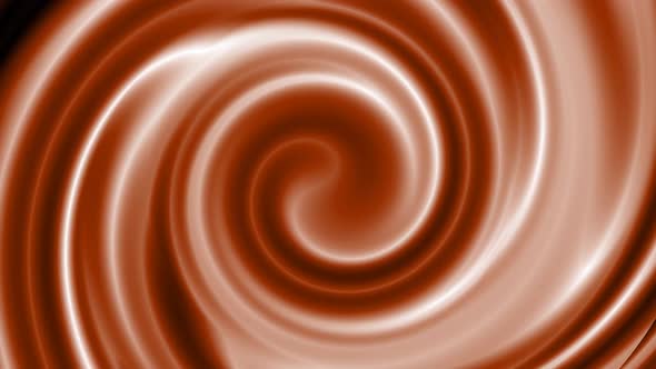 Brown White Color Silky Twisted Liquid Motion Animated Background