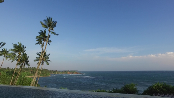 View From Infinity Edge Pool To Ocean And Palms 78