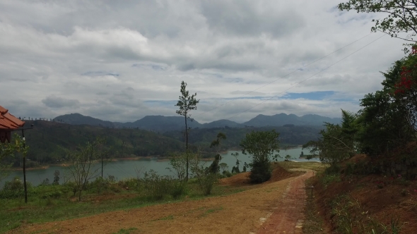 View To Lake Or River From Land Hills 30