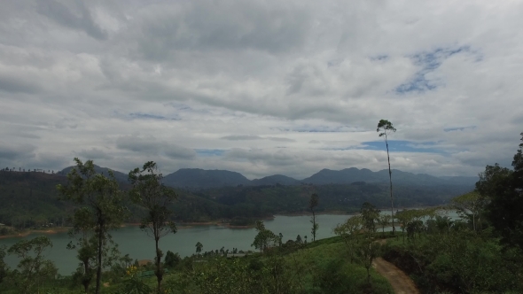 View To Lake Or River From Land Hills 28