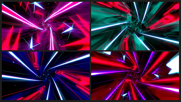 Energy Tunnels VJ Loops Pack IV