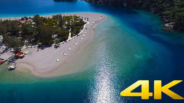 Oludeniz Turkey Aerial View 