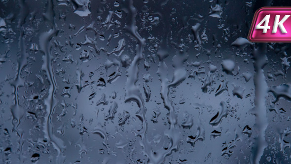 Window Glass with Raindrops alt