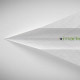 Folding Paper Airplane Logo - VideoHive Item for Sale