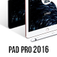 Pad Pro 9.7 inch and Pencil Vector Mockup - GraphicRiver Item for Sale