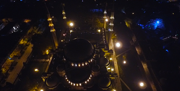 Turkey Mosque Night 1
