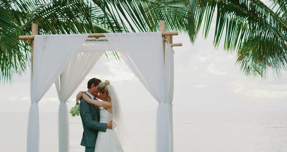 Wedding Couple Just Married