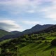 High Mountains in Spring Green Mountain Landscape Rich Green Colors of Grass and Trees - VideoHive Item for Sale