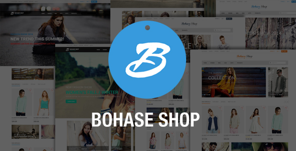 Bohase Fashion Store - Responsive Magento Theme