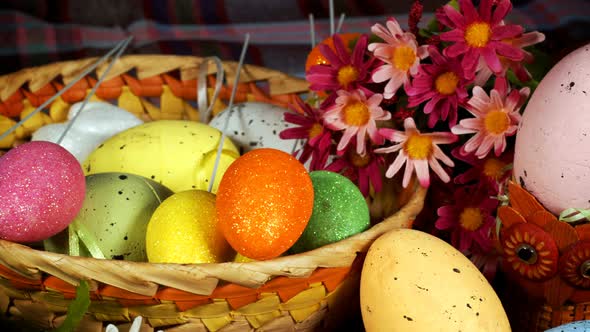 Colorful Traditional Celebration Easter Paschal Eggs 05 alt