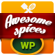 Awesome Spice - Restaurant / Cafe WordPress Theme - ThemeForest Item for Sale