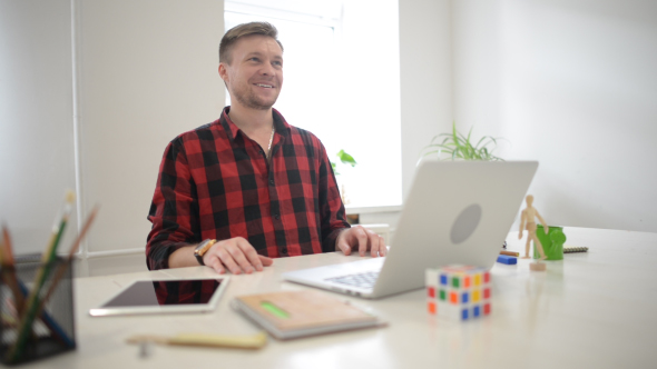 Talking in Creative Agency Office During Break alt