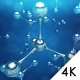 3D Molecule Background  - VideoHive Item for Sale