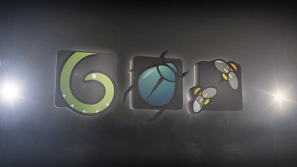 Cinematic Movie Lights - Logo Reveal